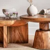 MESA ALMOND - SUAR TOSTADO - DIAMETRO 70 CMS en Marrón - Mesas de living, Uruguay | La Iberica, vista 15 de 20