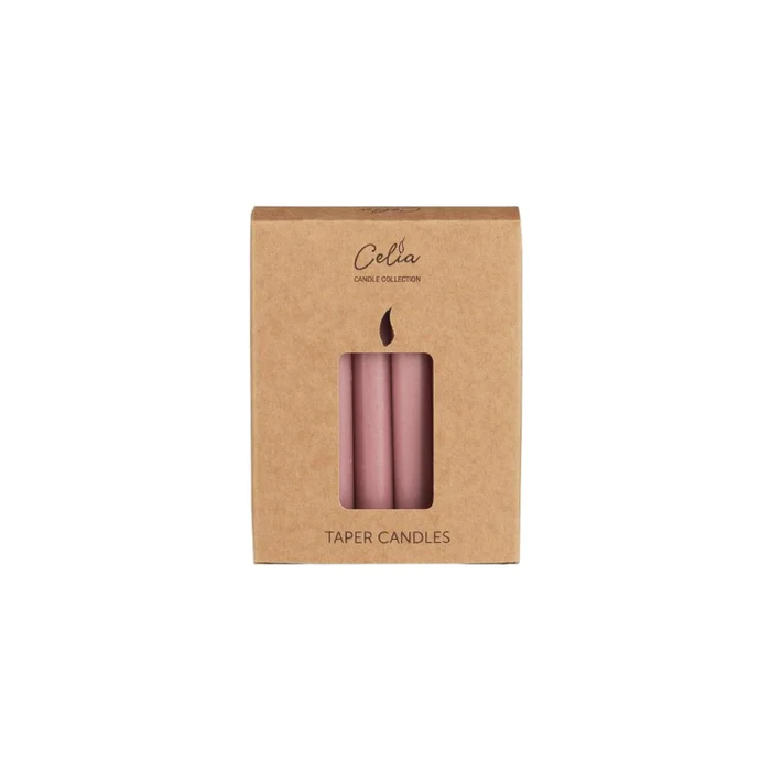 Pack x12 velas Amiel - Malva en Rosa - Velas y Portavelas, Uruguay | Walnut, vista 2