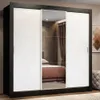 Ropero Placard Matrimonial Monaco 170CM con 1 Espejos 3 Puertas Corred - Roperos y placares, Uruguay | Balton, vista 16 de 24