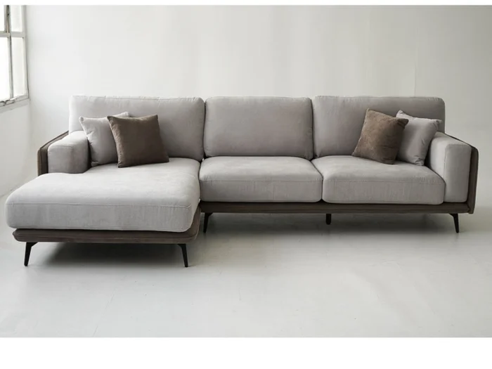 Sofa con Chaise Longue DÚO - Beige en Beige - Sillones y sofás, Uruguay | Finkel, vista 5