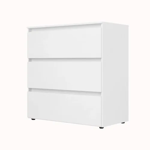 CÓMODA MIKA BL. en Blanco - Cómodas, Uruguay | Forum Design