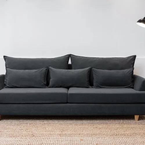 Sofa Verona Tela Anti Manchas en Marrón - Sillones y sofás, Uruguay | Marvic