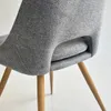 Silla CYNTIA en Tela - Gris en Gris - Sillas, Uruguay | Finkel, vista 3 de 4