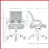 Silla de oficina respaldo Mesh – 402 - Escritorios y sillas de escritorio, Uruguay | Punto Unión, vista 10 de 10