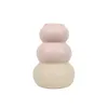 CANDELABRO ANILLOS 6x6x8.5CM CERAMICA ROSA en Rosa - Decoración, Uruguay | Koz, vista 1 de 2