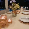 Velas circulares en cuero – Set x2 - Decoración, Uruguay | Dreams On Time, vista 3 de 10