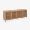 Aparador Beyla de madera maciza y chapa de roble 180 x 71,5 cm FSC 100 % en Madera natural - Aparadores y recibidores, Uruguay | Kavehome, vista 1 de 9