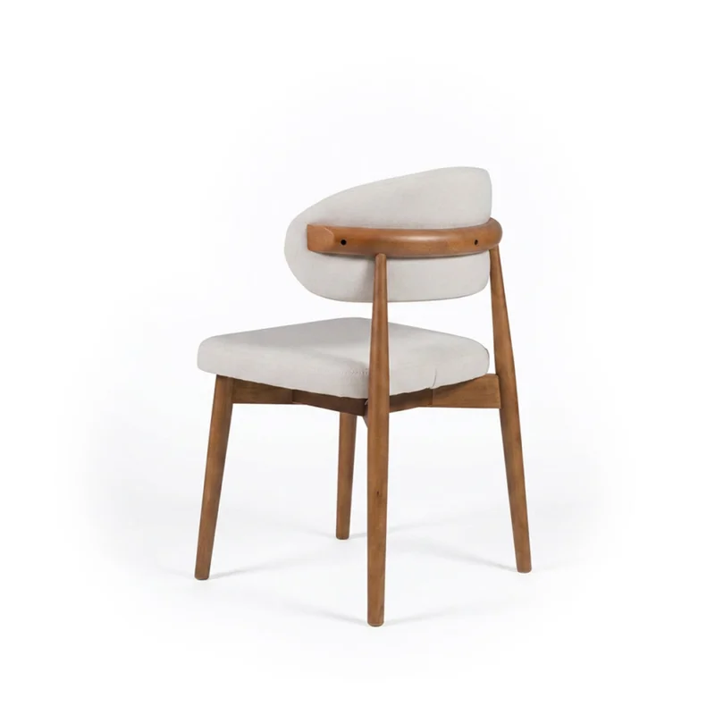 Silla Elin - Tela Microfibra - Ver 03 (Cruda) en Beige - Butacas, banquetas y puffs, Uruguay | Nyr, vista 4