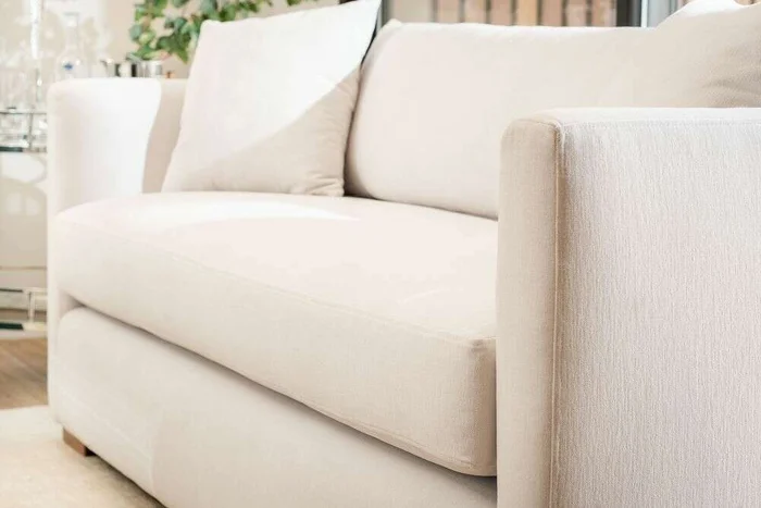 SILLON GINEBRA CURVO - LINO ANTIMANCHAS en Blanco - Sillones y sofás, Uruguay | La Iberica, vista 18