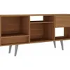 Rack con cajón RK-2111 Nogal - Muebles para TV, Uruguay | Que Sal Muebleria, vista 2 de 8