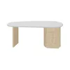 Escritorio Mdf-tamburato Marron Maelle en Blanco - Escritorios y sillas de escritorio, Uruguay | Divino, vista 2 de 7