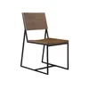 Silla De Comedor Madera-y-metal Marron York en Marrón - Sillas, Uruguay | Divino, vista 2 de 4