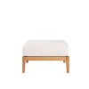PUFF CANNES ACQUABLOCK CRUDO 70x70x40CM JATOBA - Muebles para el exterior, Uruguay | Vinibel, vista 2 de 2