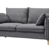 Sofa 3 cps BIG OSLO - Gris Oscuro en Gris - Sillones y sofás, Uruguay | Finkel, vista 1 de 4