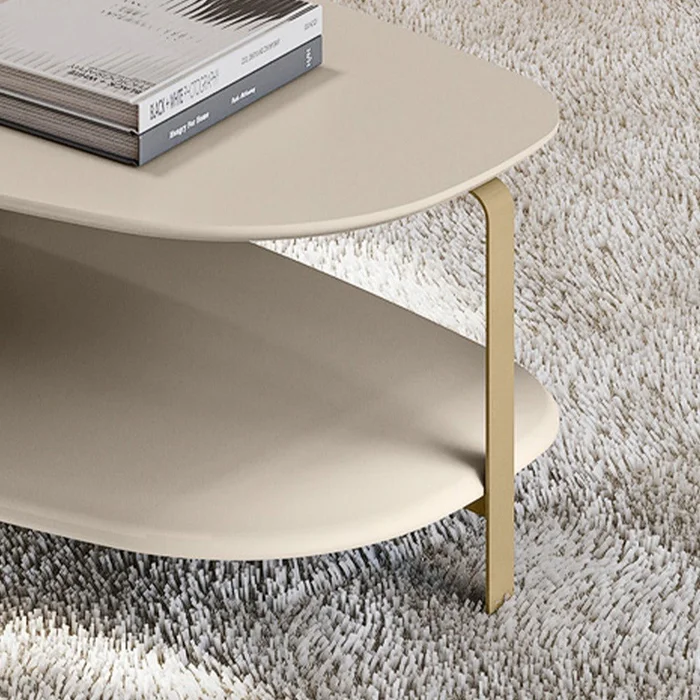 Mesa Ratona Santorini 90CM Organica en Beige - Mesas de living, Uruguay | Balton, vista 9