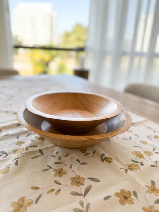 Juego de bowls en madera de eucalipto en Madera natural - Decoración, Uruguay | Dreams On Time, vista 10