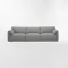 SOFA USHUAIA Gris 3 CUERPOS - Sillones y sofás, Uruguay | Viasono, vista 2 de 2