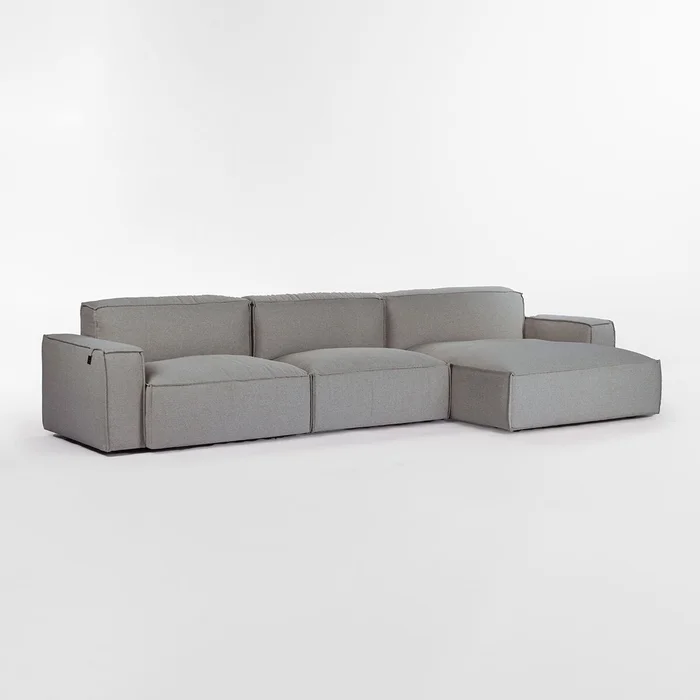 Sofá modular URBAN GRIS DERECHO - Sillones y sofás, Uruguay | Viasono, vista 2