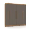 Ropero Placard 6 Puertas 2 Cajones Varios Estantes 100% Mdp - Roperos y placares, Uruguay | Muebles Express, vista 1 de 5