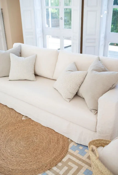 Sofá con funda City en Blanco - Sillones y sofás, Uruguay | Pieza Clave, vista 4