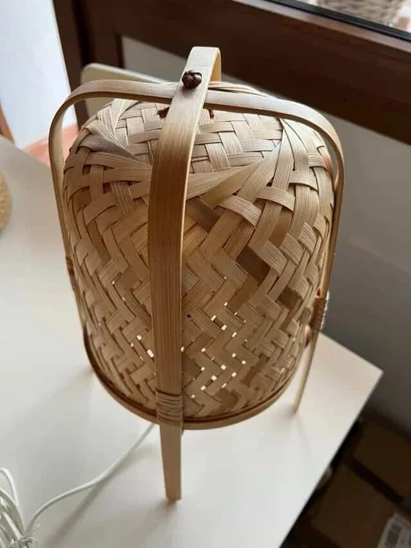 LÁMPARA MESA CHENNAI en Madera natural - Lámparas de mesa, Uruguay | HomeTouch, vista 5