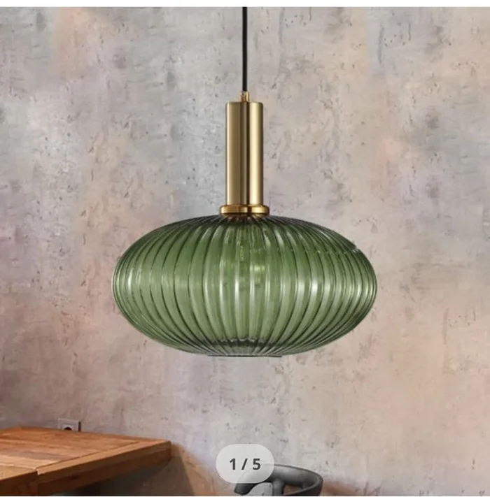 LUMINARIA HANS BIG en Verde - Lámparas colgantes, Uruguay | Berlina Store, vista 2