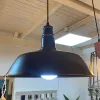 Campana de techo San Telmo en Negro - Lámparas colgantes, Uruguay | Alta Gracia Deco, vista 2 de 2