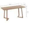 Mesa de comedor Swift 120 en Madera natural - Mesas de comedor, Uruguay | La Cueva Muebles, vista 2 de 10
