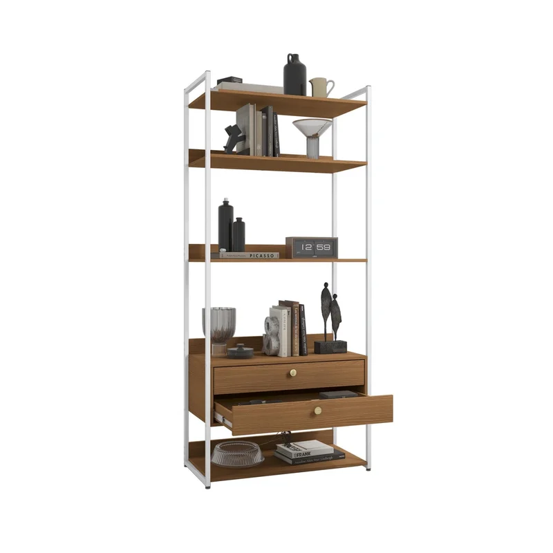 Closet Abierto Modular P49 - Linea Industrial en Madera natural - Roperos y placares, Uruguay | Balton, vista 9