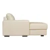 Sofa C/chaise Más De 4 Cuerpos Cuero-100-natural Natural-beige Texas Crudo en Blanco - Sillones y sofás, Uruguay | Divino, vista 4 de 6