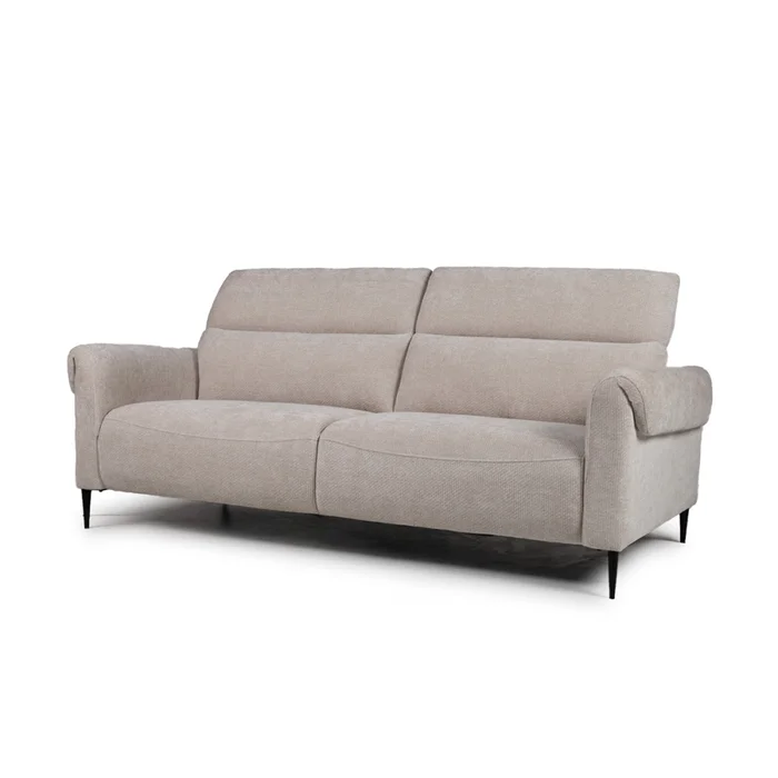 Sofá Matteo - Tela Microfibra - 3 cuerpos - 315-3 (Beige) en Beige - Sillones y sofás, Uruguay | NYR