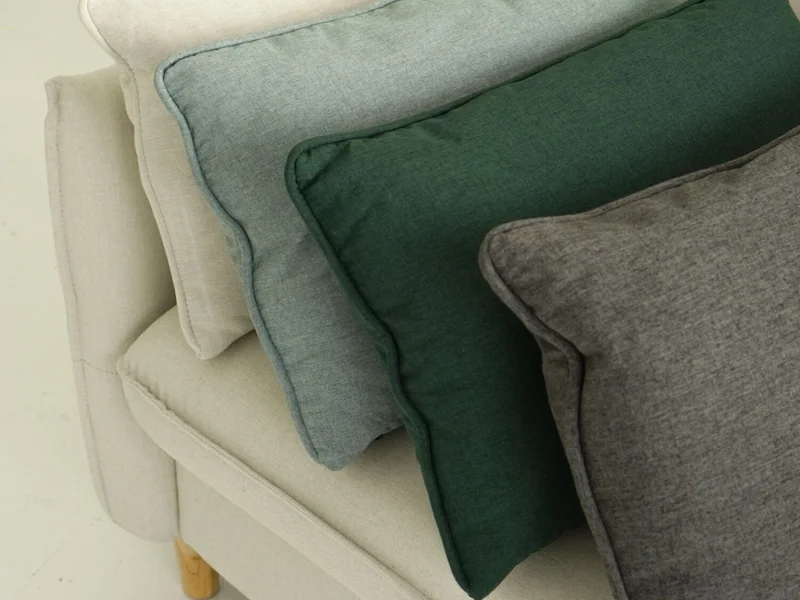 Sofa 3 cps BIG OSLO - Beige en Verde - Sillones y sofás, Uruguay | Finkel, vista 5