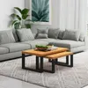 Conjunto de Mesas Ratonas Industrial 100% MDF - Linea Factory - Mesas de living, Uruguay | Balton, vista 4 de 7