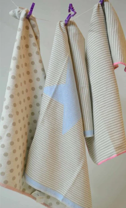 MANTA AUSTRIACA KIDS - ESTRELLA CELESTE en Celeste - Textiles, Uruguay | La Iberica, vista 5