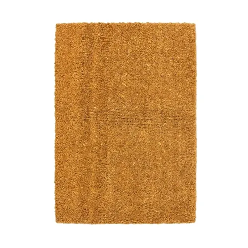 ALFOMBRA NATURAL PLAIN 43X73X2CM SELECTA en Madera natural - Textiles, Uruguay | Decohogar