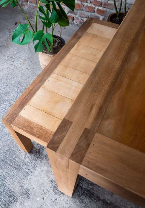 BANCO / PIE DE CAMA GAROPABA 1,08mt en Madera natural - Butacas, banquetas y puffs, Uruguay | Fundamento Muebles, vista 3