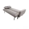 Sofá 3 cuerpos Gris de lino + 2 almohadones - Sillones y sofás, Uruguay | Que Sal Muebleria, vista 2 de 5
