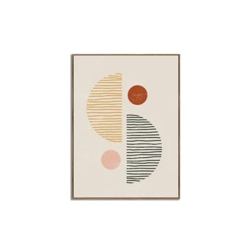 CUADRO CANVAS 30x40cm MARCO FIGURAS 1 - Decoración de pared, Uruguay | Koz