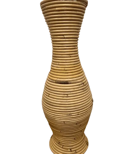 Jarrón Rattan 50 cms alto - Macetas, Uruguay | Camino a Casa