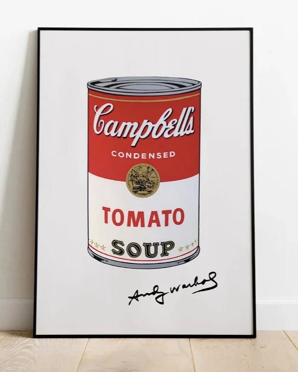 Andy Warhol - Tomato Soup en Multicolor - Láminas, Uruguay | La Cuadrería, vista 3