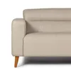 Sofá Bonner - Cuero Básico - 3 cuerpos - 519 (Beige) en Beige - Sillones y sofás, Uruguay | NYR, vista 3 de 6