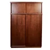 Placard de puertas de correr 1,60m — Serra Amoblamientos en Marrón - Roperos y placares, Uruguay | Serra Amoblamientos, vista 2 de 2