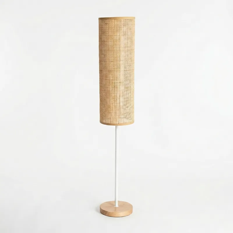 Lámpara de Pie Nativo Totem Rattan - Lámparas de pie, Uruguay | La Perla