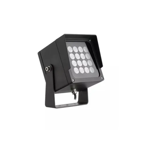 Luminaria Exterior de Piso Atenas 32W en Negro - Lámparas de pie, Uruguay | Serlux