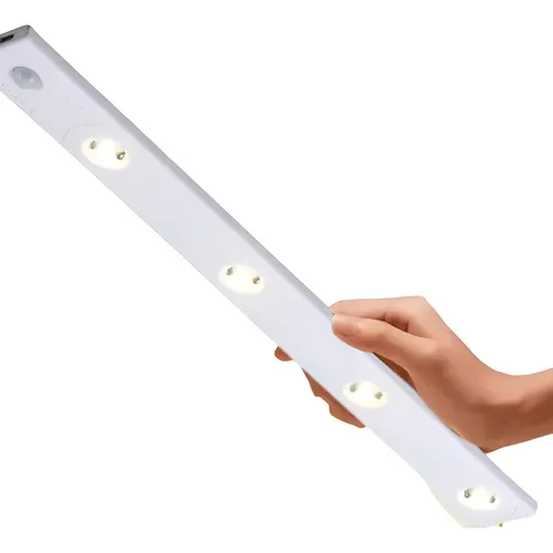 Tira De Luz Led Rígida Recargable Usb Regulable - 50cm - Iluminarás en Rgb blanco, RGB cuerpo negro - Lámparas de mesa, Uruguay | Iluminaras