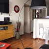 Lámpara de pie curva Copenhague en Negro - Lámparas de pie, Uruguay | Alta Gracia Deco, vista 7 de 8