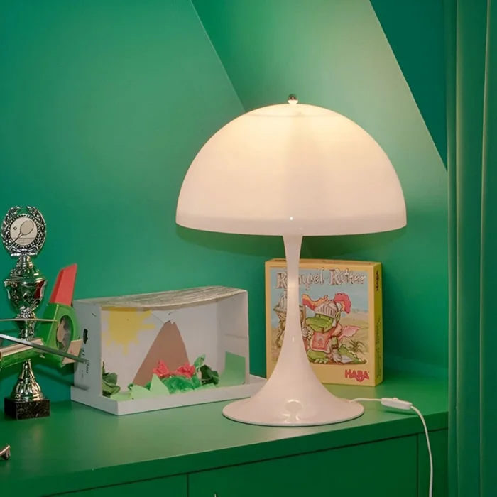 LUMINARIA DE MESA SAREZZO LAMP Blanco en Blanco - Lámparas de mesa, Uruguay | Viasono
