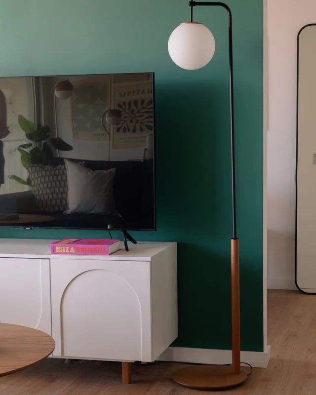 Lámpara de Pie Esphera - Vidrio y Hierro en Multicolor - Lámparas de pie, Uruguay | Berna Home, vista 4