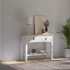 Mesa De Arrime Aparador Madera Maciza Línea Monterrey - Blanco en Blanco - Mesas de arrimo, Uruguay | Ecowood, vista 2 de 6