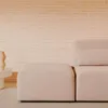 Puf terminal Neom - beige 75 x 89 cm en Beige - Butacas, banquetas y puffs, Uruguay | Kavehome, vista 3 de 6